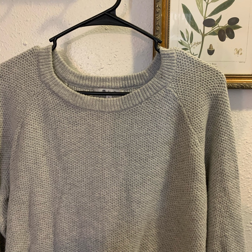 Madewell Province Cross-Back Pull Over Sweater
